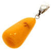 Load image into Gallery viewer, 925 Sterling Silver &amp; Genuine Lemon Baltic Amber Exlusive Unique Pendant - PD2000