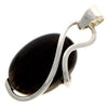 Load image into Gallery viewer, 925 Sterling Silver &amp; Genuine Cherry Baltic Amber Exlusive Unique Pendant - PD2090