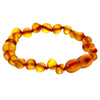 Load image into Gallery viewer, Beautiful RAW Baroque Bracelets &amp; Anklets in Cognac &amp; Mix colours - Various Sizes - BRAW