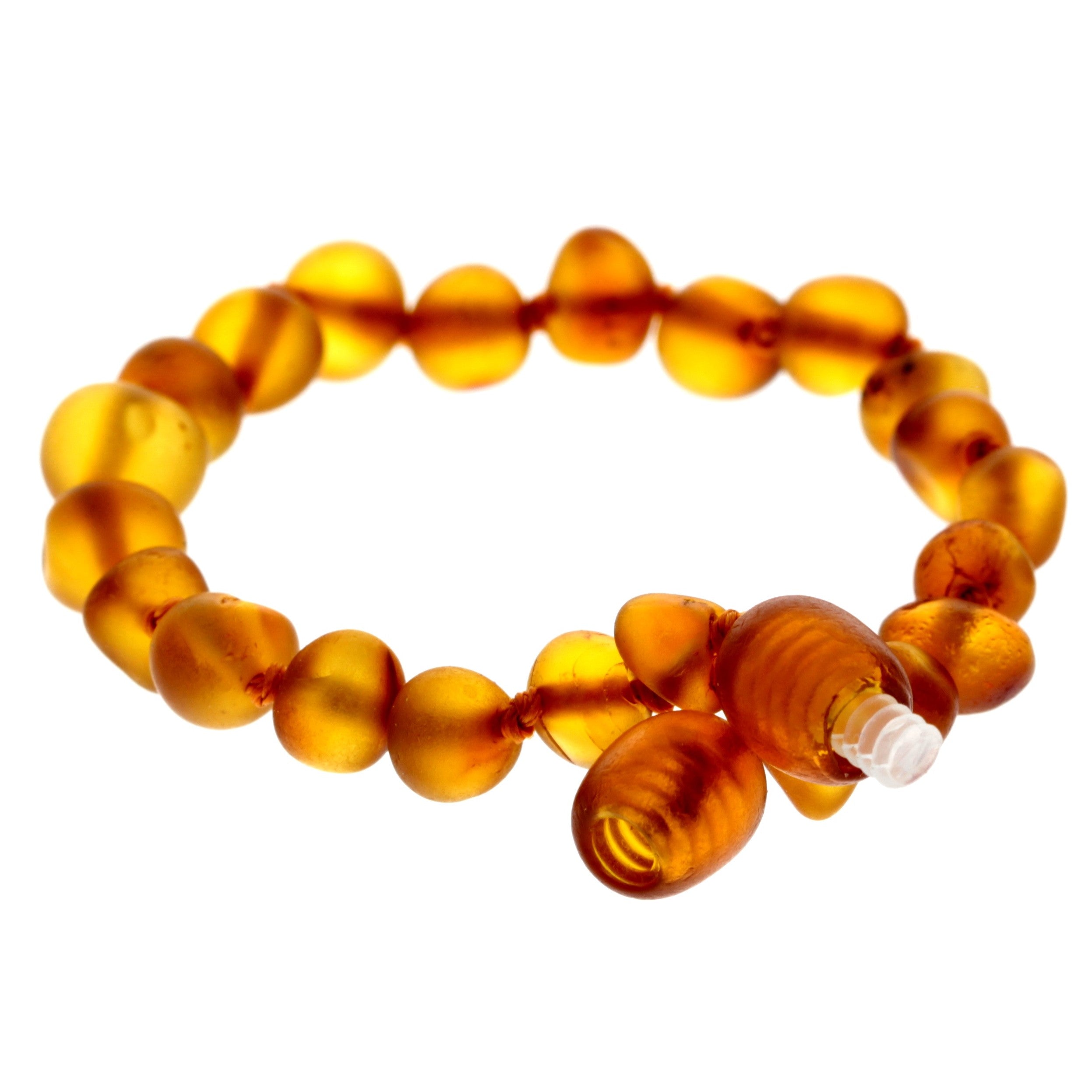 Beautiful RAW Baroque Bracelets & Anklets in Cognac & Mix colours - Various Sizes - BRAW