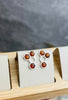 Load image into Gallery viewer, 925 Sterling Silver &amp; Genuine Baltic Amber Honeycombs Studs Earrings - GL1018